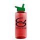 a red bottle & green lid the mountaineer - 36 oz tritan(tm) bottle with flip straw lid