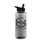 a smoke bottle & black lid the mountaineer - 36 oz tritan(tm) bottle with flip straw lid