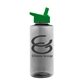 a smoke bottle & green lid the mountaineer - 36 oz tritan(tm) bottle with flip straw lid