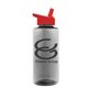 a smoke bottle & red lid the mountaineer - 36 oz tritan(tm) bottle with flip straw lid