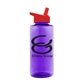 a violet bottle & red lid the mountaineer - 36 oz tritan(tm) bottle with flip straw lid