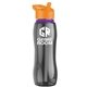 a smoke bottle & orange lid & violet accent collar slim grip - 25 oz tritan(tm) bottle with flip straw lid and accent collar