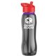 a smoke bottle & red lid & violet accent collar slim grip - 25 oz tritan(tm) bottle with flip straw lid and accent collar
