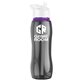 a smoke bottle & white lid & violet accent collar slim grip - 25 oz tritan(tm) bottle with flip straw lid and accent collar