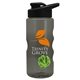 a smoke bottle & black lid & lime green mixing ball mini mountain 22 oz tritan(tm) shaker bottle with drink thru lid