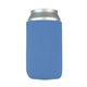 a carolina blue slip - on open bottom sleeve koozie