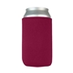 a crimson slip - on open bottom sleeve koozie
