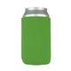 a lime slip - on open bottom sleeve koozie