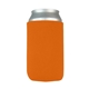 a tx orange slip - on open bottom sleeve koozie