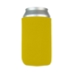 a yellow slip - on open bottom sleeve koozie