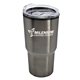 a silver 30 oz double wall stainless steel tumbler
