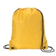 aerial view a athletic gold drawstring sport pack, image 1 of 2