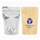 a kraft 4 oz high barrier mylar bag