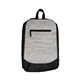 aerial view a gray polyester evolve backpack, image 1 of 2