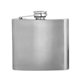 a silver 5 oz stainless steel hip flask