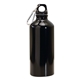a black 20 oz aluminum water bottle w / carabiner