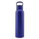 a blue victoria 20 oz aluminum water bottle