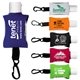 a group of sanpal sleeve .5 oz hand sanitizer antibacterial gel in clip - on neoprene sleeve protector cover