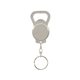 a silver the epcot bottle opener keyring
