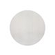 aerial view a silver stainless steel round beverage coaster, image 1 of 2