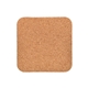 a cork square cork beverage coaster