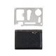 a black pouch & silver tool grylls survival pocket tool