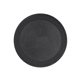 a black 10w black qi wireless puck smartphone charging pad