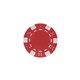a red 11.5 g professional clay poker chips