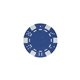 a blue 11.5 g professional clay poker chips