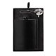 a black oakhurst 8 oz flask and funnel gift set
