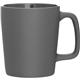 Storm Gray aerial view a storm gray arlo 11 oz matte ceramic coffee mug - storm gray, image 1 of 5