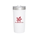 aerial view a matte white 18 oz palermo - powder - matte white, image 1 of 5