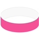 a day glow pink (pms 212) 3/4 dupont tyvek wristband