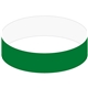 a kelly green (pms 356) 3/4 dupont tyvek wristband