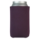 a burgundy foam scuba can cooler sleeve coolie (made in usa)
