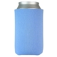 a carolina blue foam scuba can cooler sleeve coolie (made in usa)