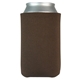 a chocolate foam scuba can cooler sleeve coolie (made in usa)
