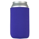a purple collapsible neoprene can insulator cooler coolie