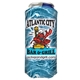 aerial view a white full color 8 oz drink scuba coolie, image 1 of 2