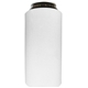 aerial view a white 16 oz tall boy can cooler sleeve, image 1 of 2
