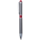 aerial view a barrel w/red middle ring & red stylus farella(r) bronze ballpoint pen, image 1 of 4