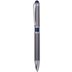 aerial view a barrel w/blue middle ring & blue stylus farella(r) bronze ballpoint pen, image 1 of 4
