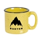 aerial view a sand 15 oz speckled camping mug, image 1 of 2