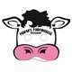 a white cow mask - paper products