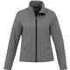aerial view a quarry (938) womens karmine water repellent lightweight softshell jacket, image 1 of 2