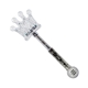 aerial view a clear/silver led silver crown wand, image 1 of 3
