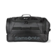 aerial view a black samsonite andante 2 22 duffel bag with wheels - black, image 1 of 6
