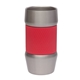 aerial view a red manna(tm) 20 oz renegade stainless steel tumbler w / silicone grip, image 1 of 3