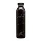 aerial view a black manna(tm) 20 oz retro stainless steel water bottle, image 1 of 3