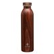 aerial view a brown manna(tm) 20 oz retro stainless steel water bottle, image 1 of 5